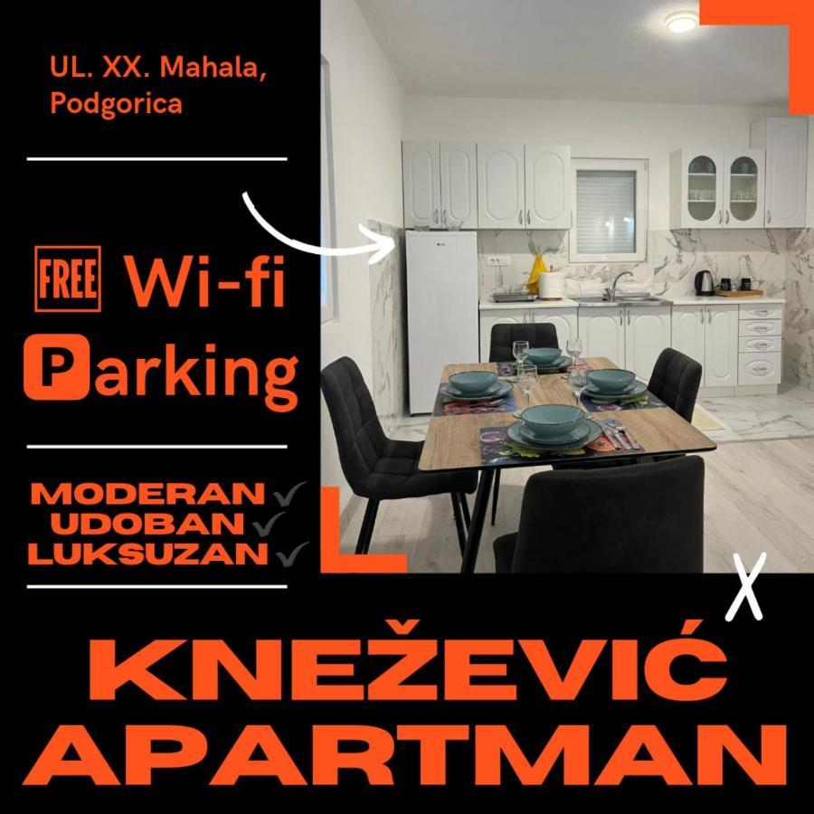 Knezevic Apartman Podgorica Kültér fotó